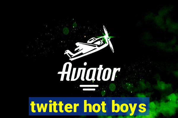 twitter hot boys